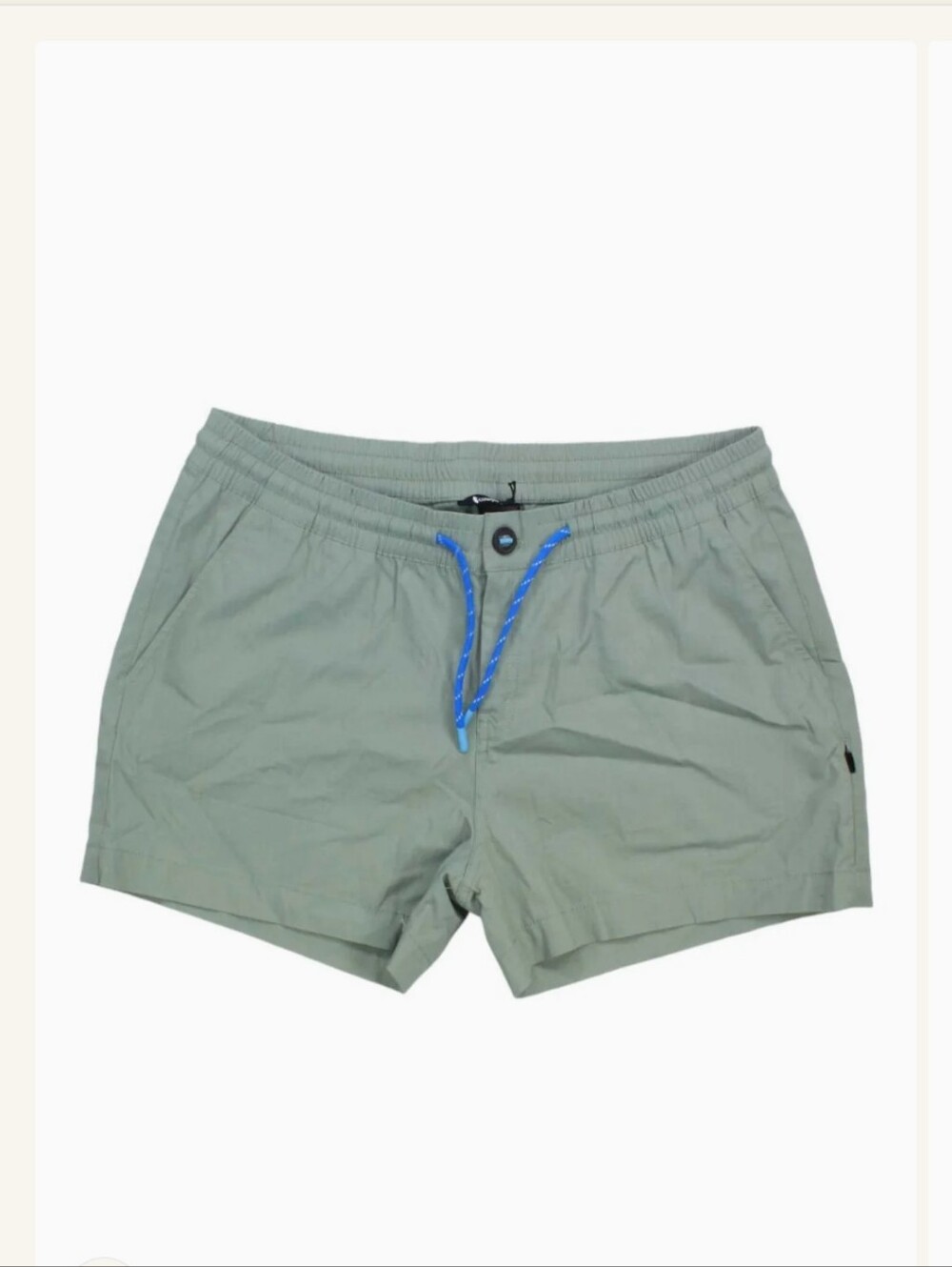 Cotopaxi Ripstop Salto Shorts 3.5 Inch Blue Drawstring
